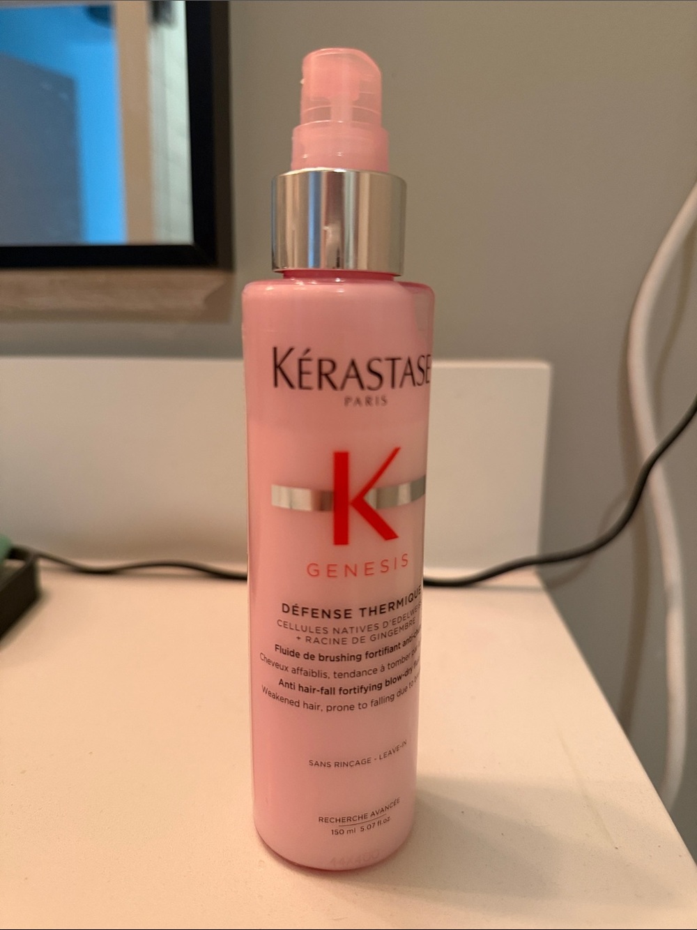 Kérastase Genesis Défense Thermique Heat Protectant Spray - Pink